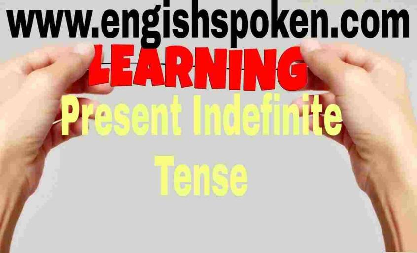 Present Indefinite Tense